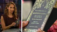 Lily opens her invitation from Aristotle Dumas on The Young and the Restless | Image: CBS